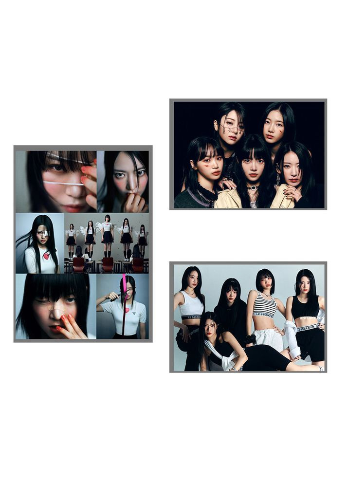 Подарунковий к-поп бокс LE SSERAFIM набір Ле Серафім (w133) No Brand (326998049)