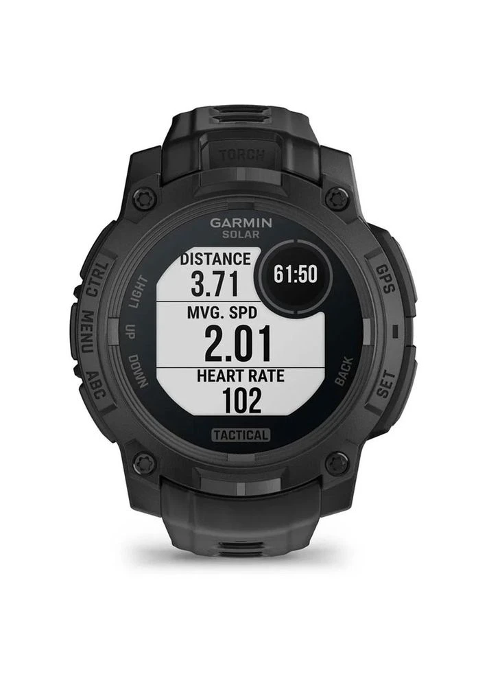 Смарт-часы Instinct 3, Tactical, Solar, 45mm, Black, GPS смарт-годинник (010-02934-50) Garmin (391472885)
