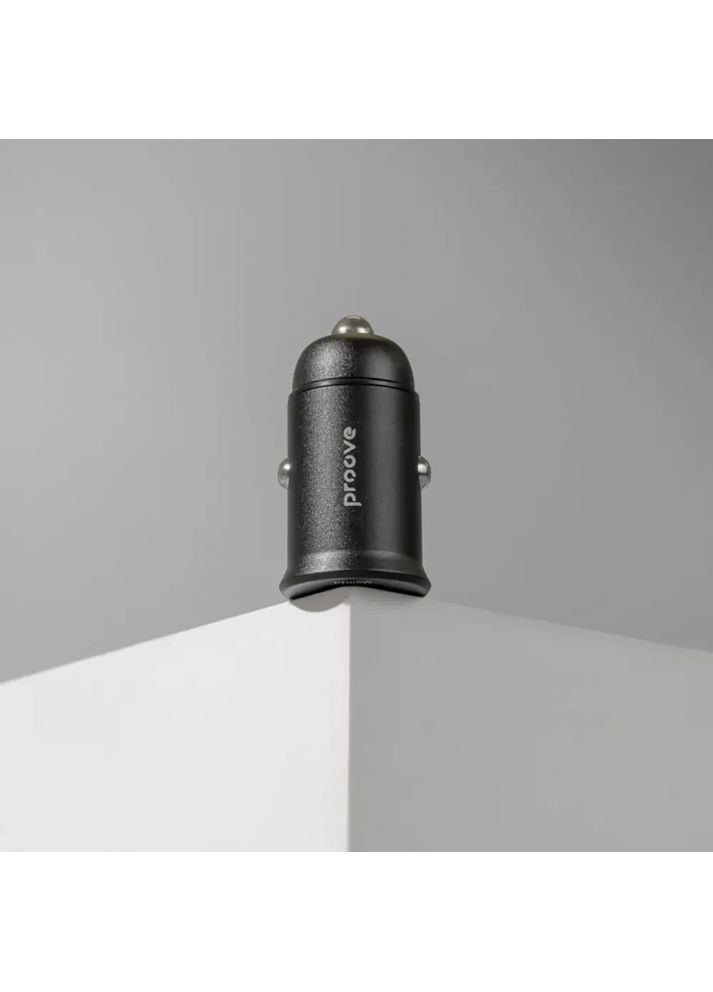 Автомобільний зарядний пристрій Tiny Power Pro 65W USB + Type-C Proove (360528002)