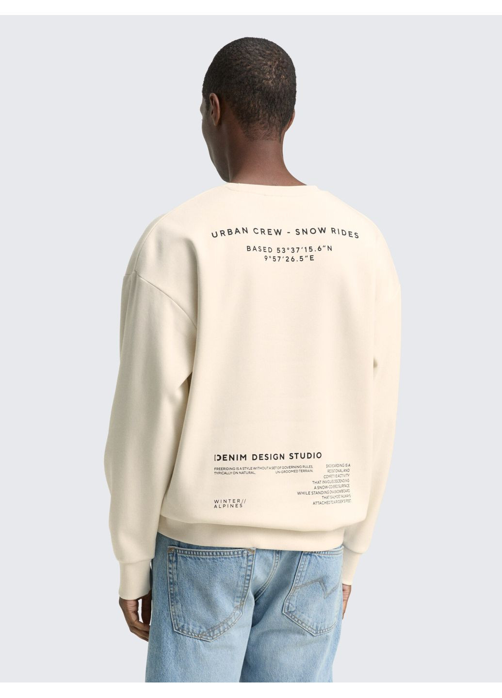 Белый свитшот Tom Tailor (370679570)