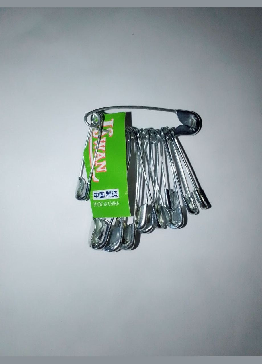 Булавки англійські асорті 22 mm, 30 mm, 35 mm набір 12 шт. No Brand (326039879)