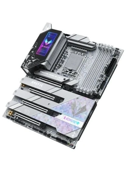 Материнская плата LGA1851, iCraft Z890 ARCTIC, Z890, 4xDDR5, Int.Video(CPU), 4xSATA3, 1xPCI-E 16x 5.0, 1x PCI-E 8x 5.0, 2xPCI-E Maxsun (395354507)