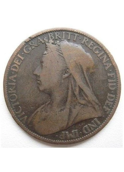 Великобритания 1 пенни 1901 год Монеты мира No Brand (394410755)