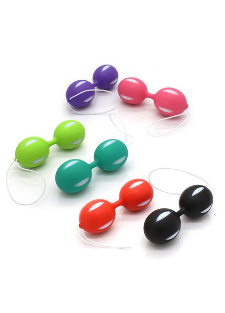 Вагінальні кульки кегеля для тренування м'язів Кегеля Eco Classic 1 шт Фіолетовий Lovetoy (303893522)