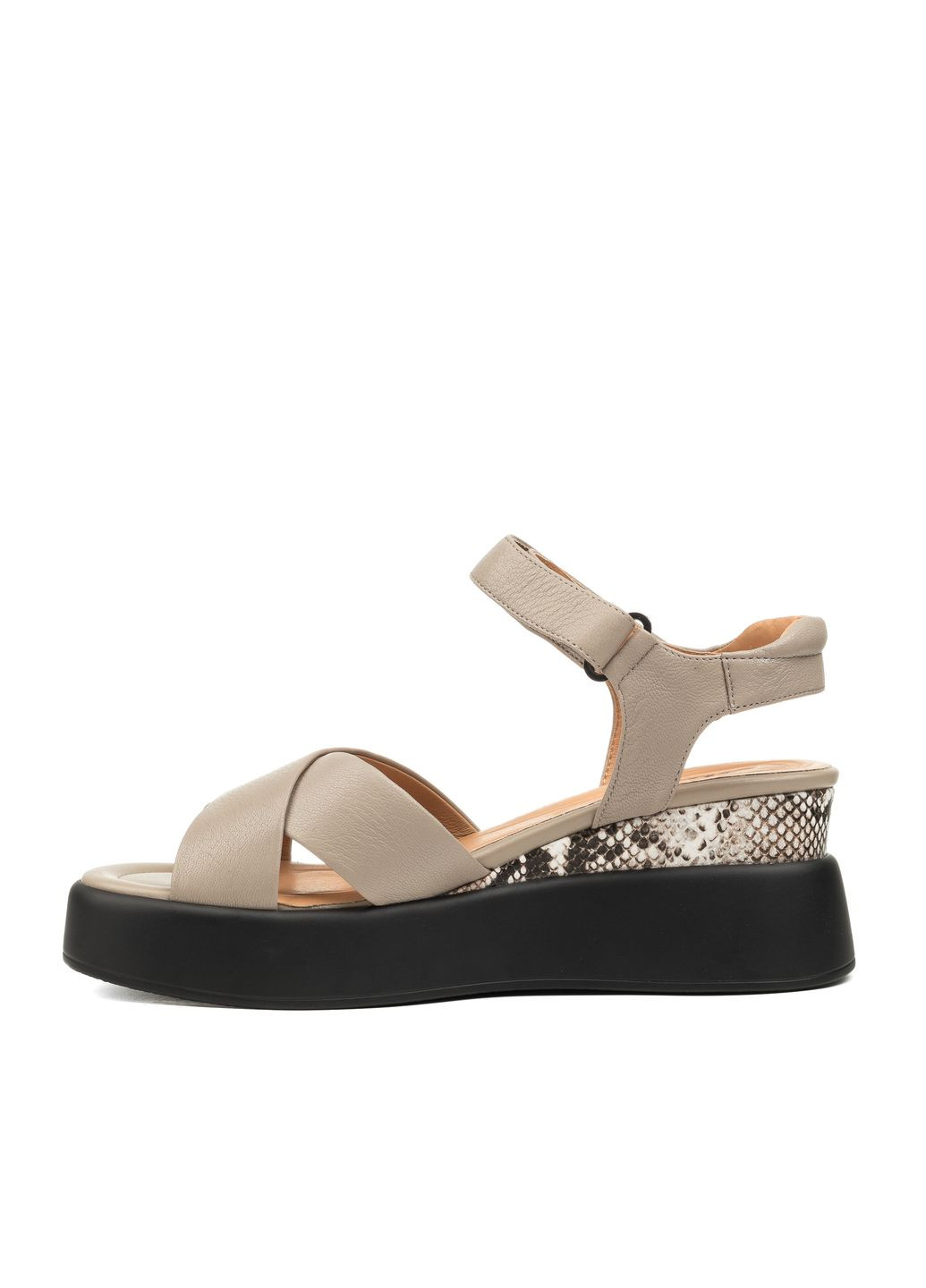 Серые босоножки (1291ла) Molka