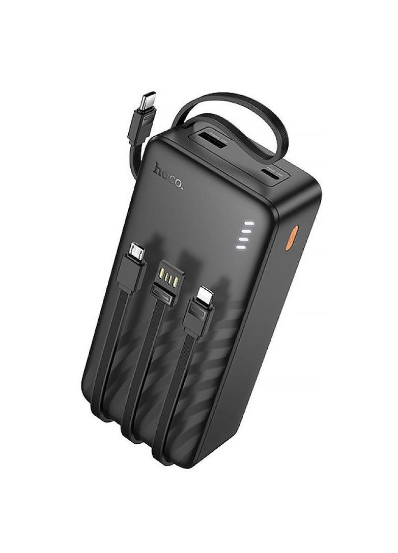 Портативное ЗУ Power Bank J146B Night tide with 4 cables 30000mAh Hoco (364687338)