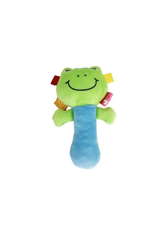 М`яка іграшка-брязкальце "Жабка" MGZ-1205-2 Mega Zayka (367972295)