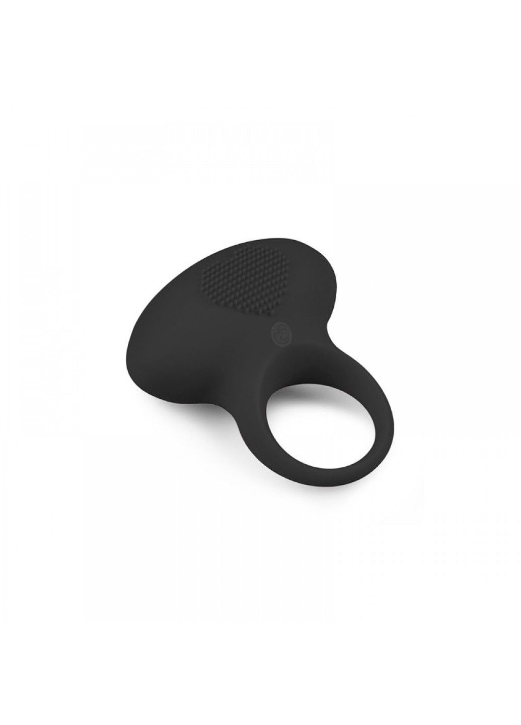 Ерекційне кільце з вібрацією Vibrating Cock Ring Black EasyToys (290850869)
