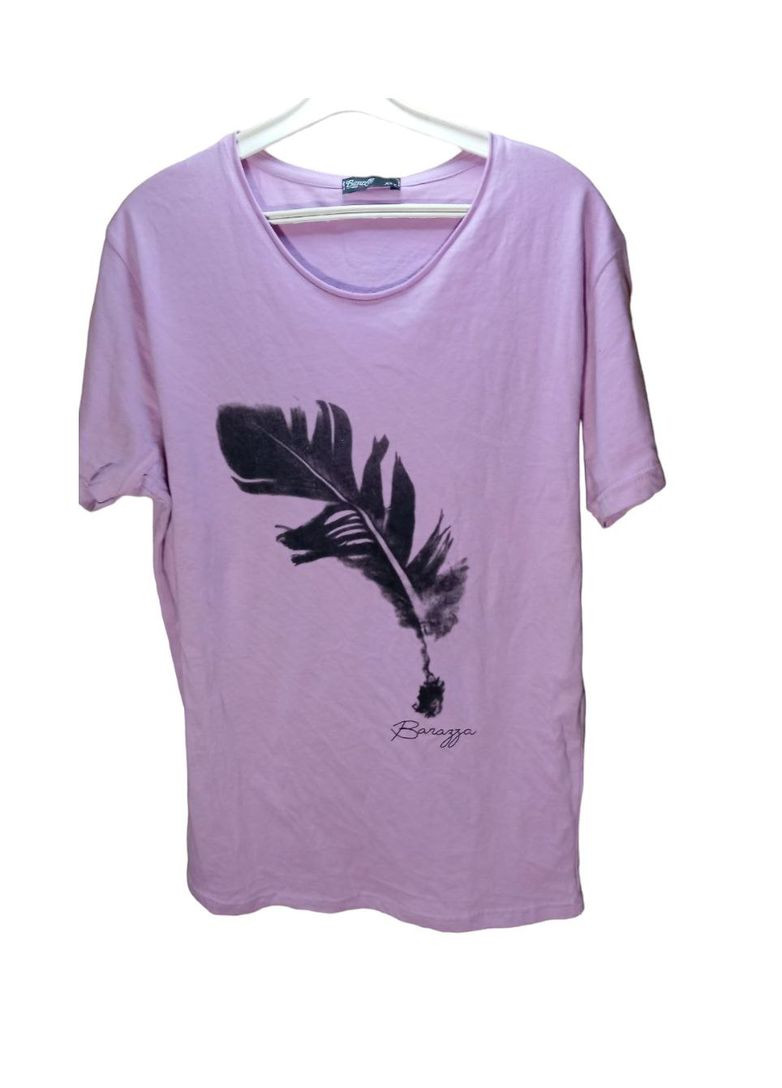 Лавандова літня футболка жіноча No Brand