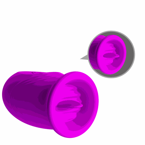Клиторальный стимулятор с виброяйцом Daisy Licking Vibrator Purple - CherryLove Pretty Love (329152734)
