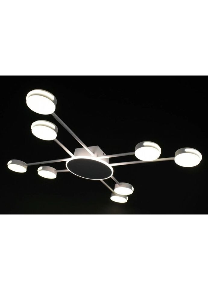 Люстра светодиодная потолочная LED светильник для квартиры на потолок лэд 27565 Белый 10х100х100 см. Sunnysky (335975723)