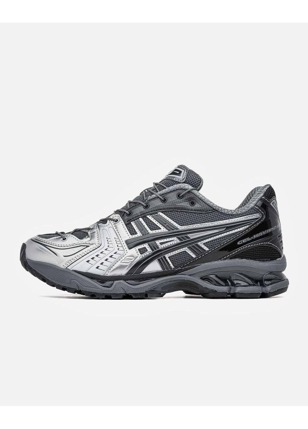 Серебристые демисезонные кроссовки мужские asics x 'silver moon No Brand Unaffected Gel Kayano 14