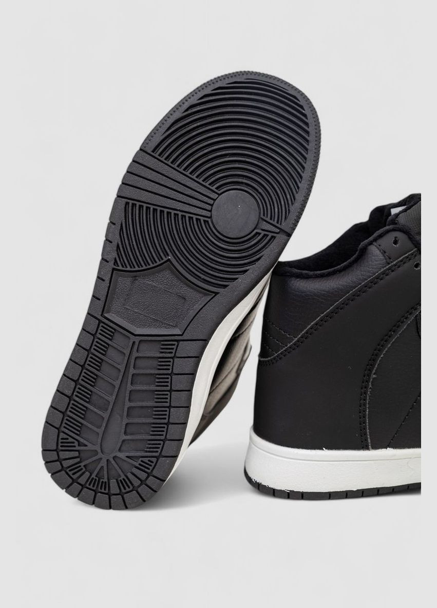 Кроссовки женские зимние на меху Ager 248RH1060 чёрно-белые демисезоны (338370592)