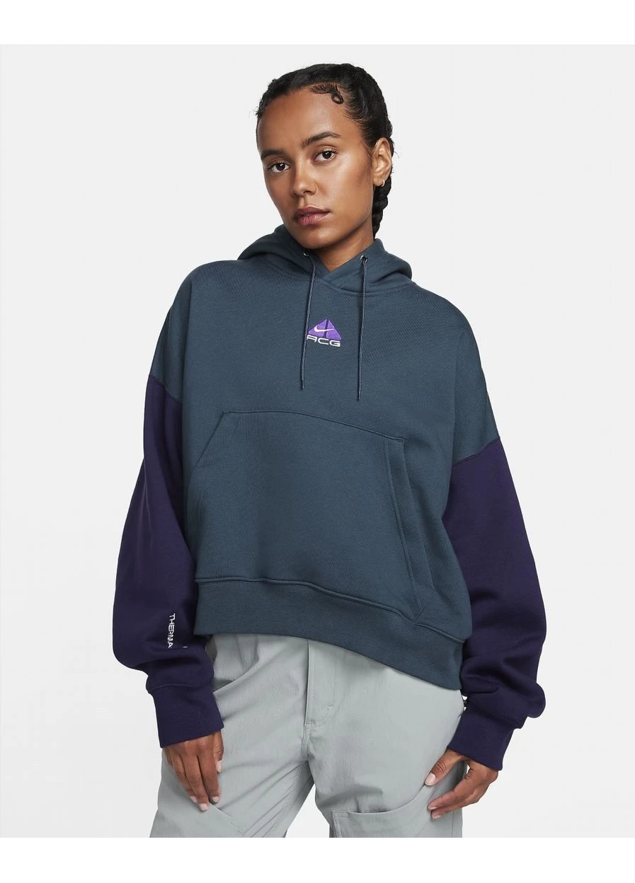 Худи Lab Acg Therma-Fit Tuff Knit Fleece Hoodie Blue DQ5807-328 Nike (398080734)