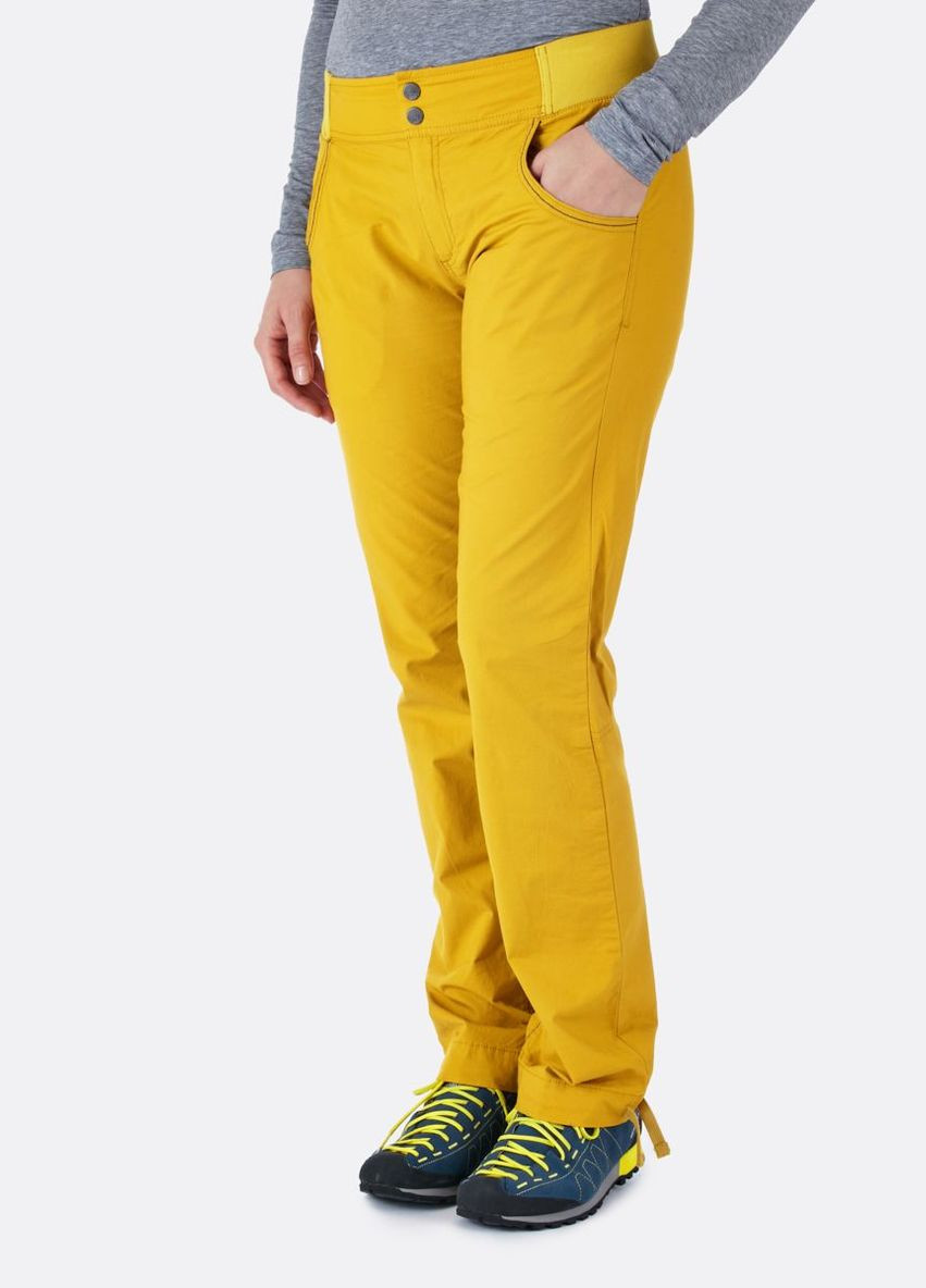 Желтые летние брюки Rab