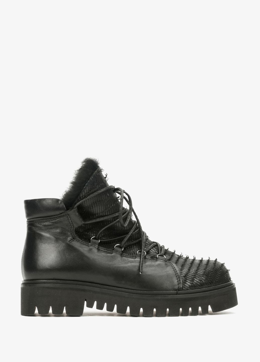 Черевики, колір чорний Estro (325816801)