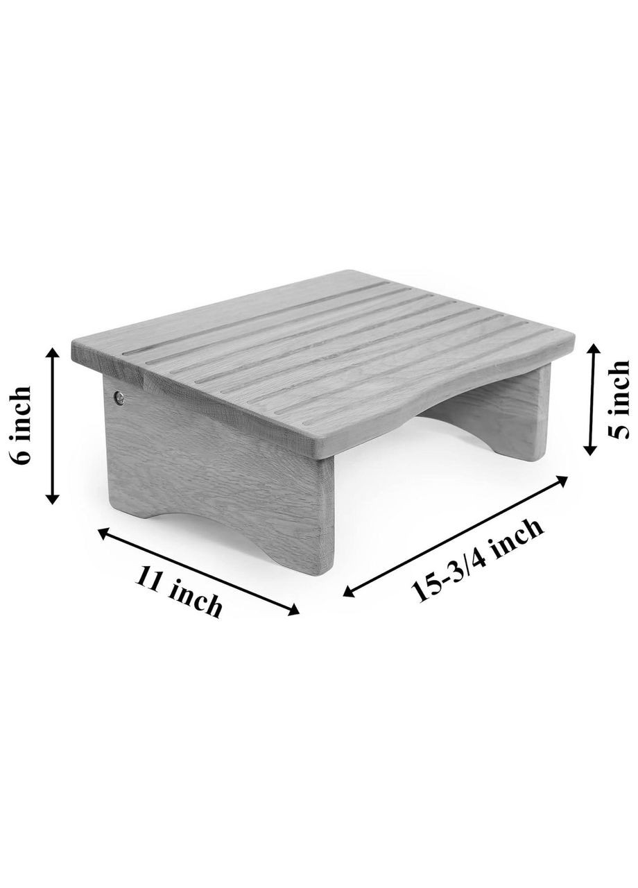 Підставка для ніг з дерева Тимбо каррі (ПНГ-001403) No Brand (328414341)