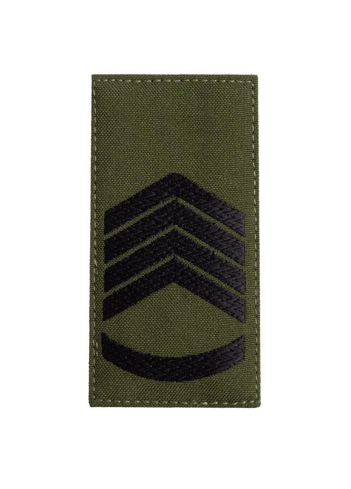 Шеврон нашивка на липучці погон звання ЗСУ Головний сержант 5х10 см IDEIA (275870299)