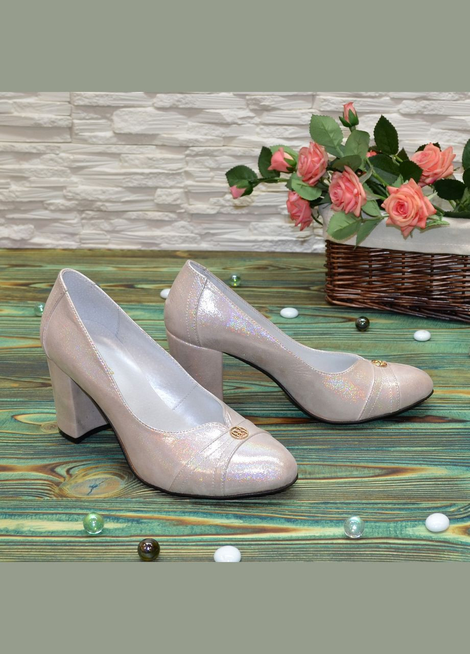 Vasha para Туфли женские кожаные на высоком каблуке,. 37 размер розовый з, украина — демисезон (303932110)