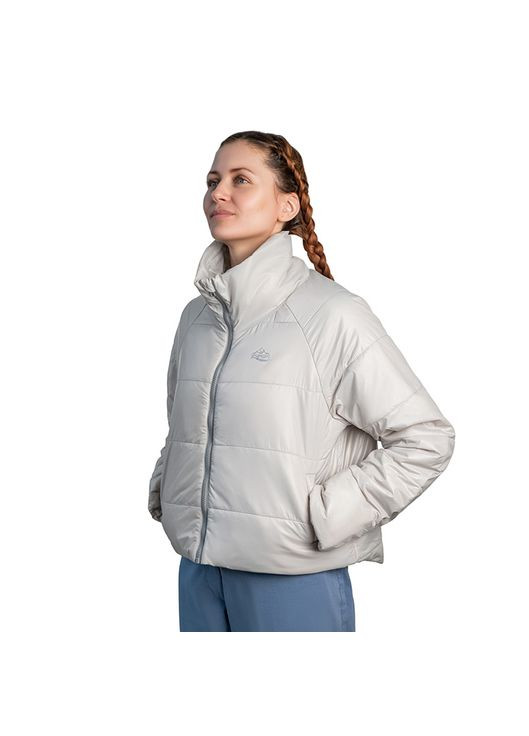 Бежева демісезонна жіноча куртка VsimGir