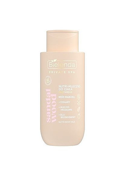Питательное молочко для тела "Сандаловое дерево" Private Spa Sandal Wood Nutri Body Milk 300ml (1437692-31105377) Bielenda (368623014)