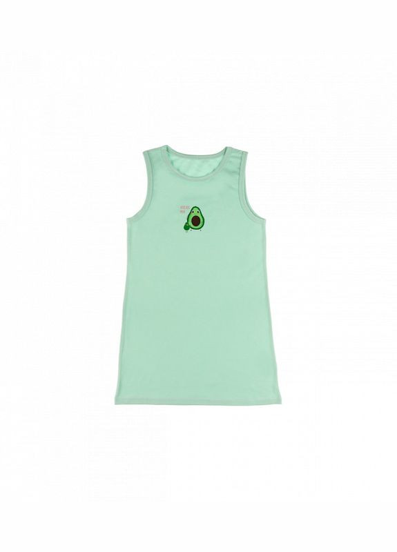 Зелена дитяча нічна сорочка Donella