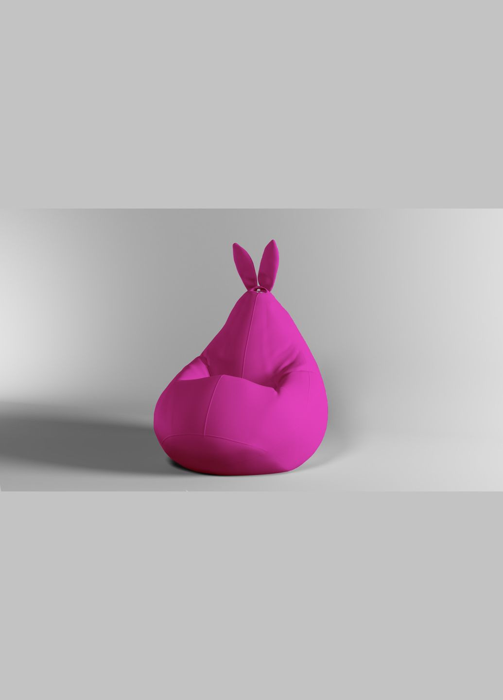 Кресло-мешок Зайка Груша, XXL - 140х100 Оксфорд 600D.PU.WR 143 Темно малиновой SkyPuff (339871699)