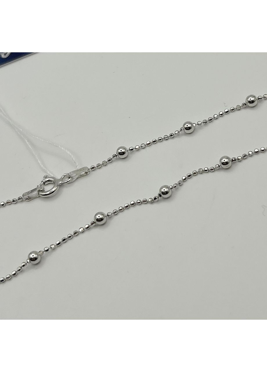 Серебряная цепочка "Шарики" 3,7 г No Brand (370565378)