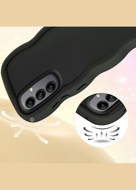 Чохол TPU Ripple для Samsung Galaxy S23 FE Black No Brand (334117198)