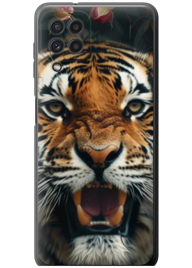 Силиконовый чехол 'Тигровое величие' для Endorphone Samsung Galaxy M32 M325F (287270721)
