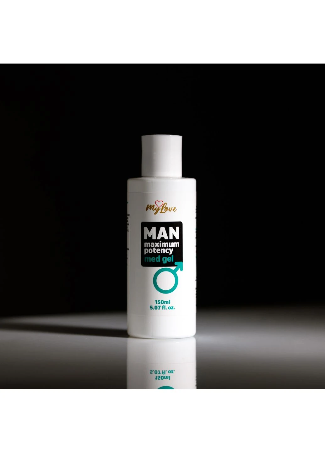 Интимный гель-лубрикант для мужчин Man Maximum Potency Med Gel, 150 мл MyLove (400887621)