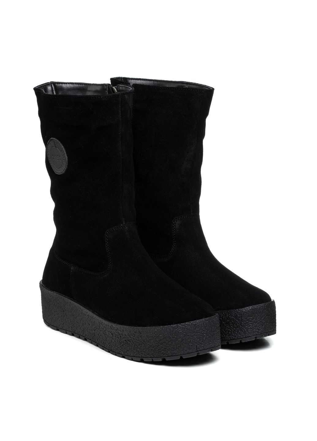 Зимние ботинки (1116цп) Zlett из натуральной замши