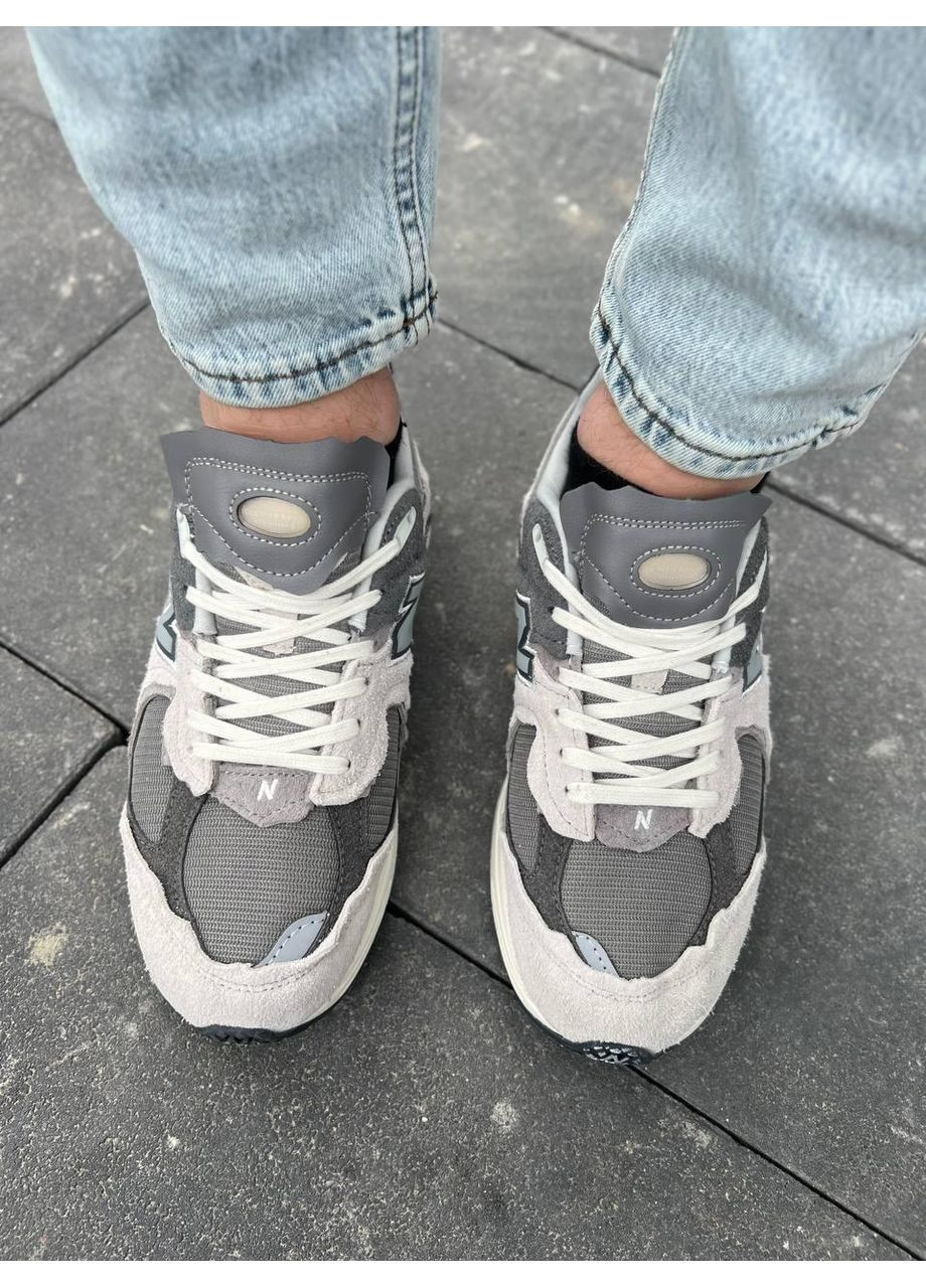 Білі Осінні кросівки чоловічі new balance 2002r protection pack rain cloud v2 нью беланс 2002r No Brand