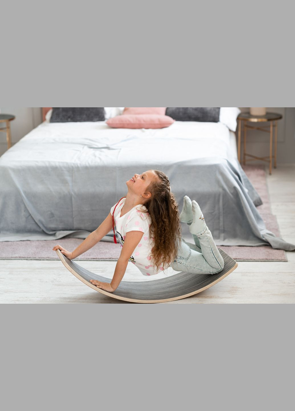 Рокерборд Luna Toys Junior 95 см x 29 см x 20 см Дерево Ебенове LunaToys (306552711)