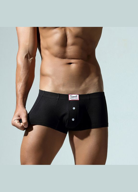 Мужские черные мужские трусы Tauwell