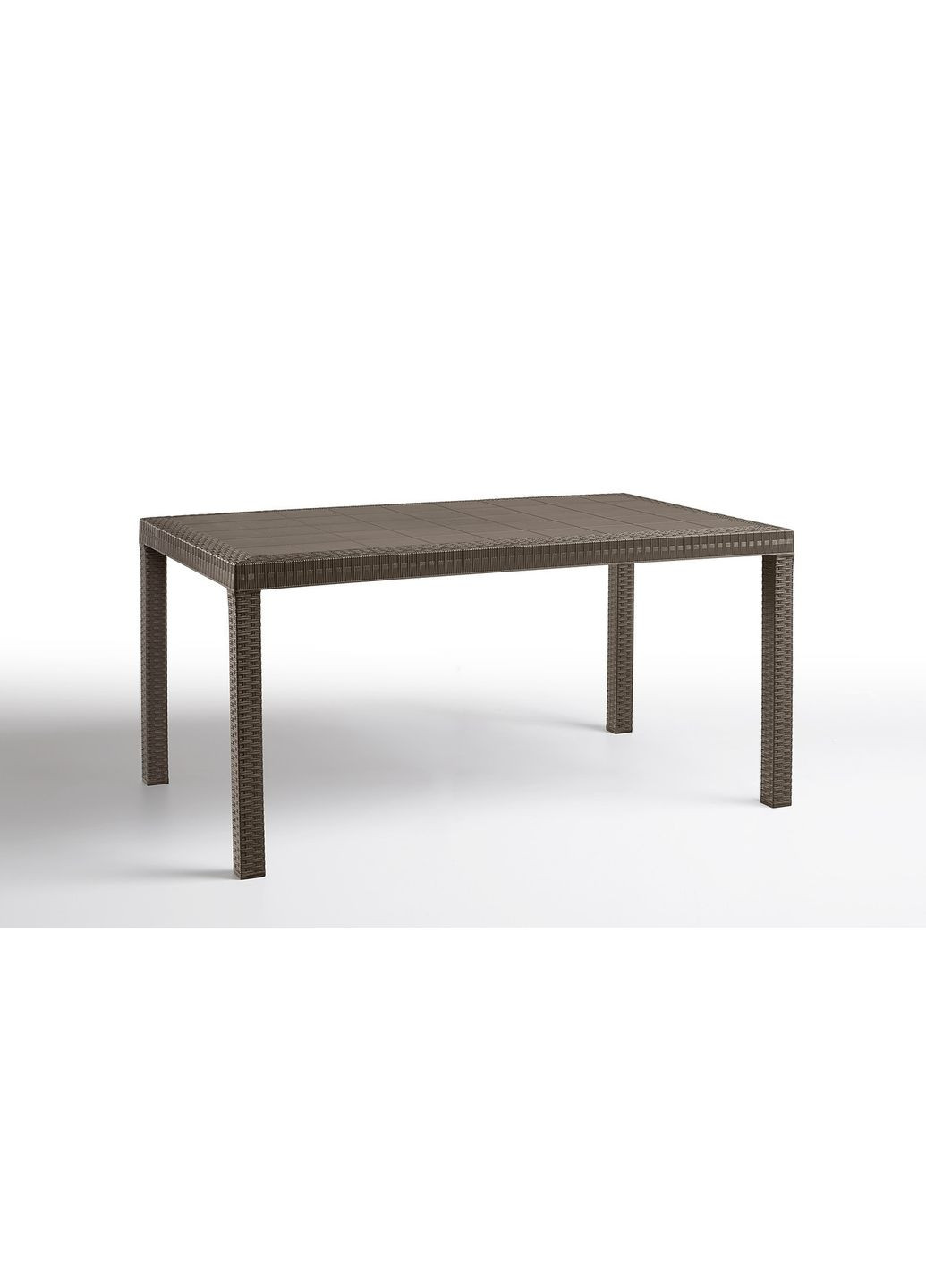 Стіл для саду пластиковий Houston, коричневий Bica (329407778)