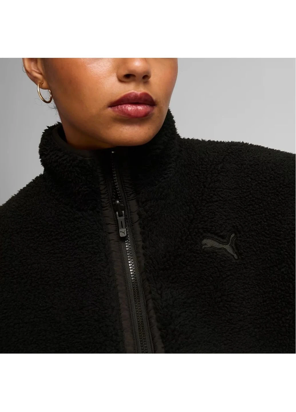 Женская кофта Sherpa Black 626488-01 Puma (381732431)