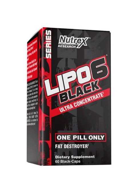 Lipo-6 Black Ultra Concentrate 60 Caps Nutrex (289844611)