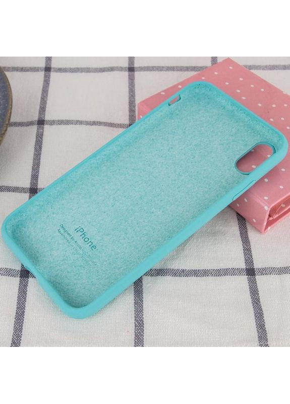 Чохол Silicone Case Full Protective (AA) для Apple iPhone XR (6.1\") Морської хвилі Epik (372845997)