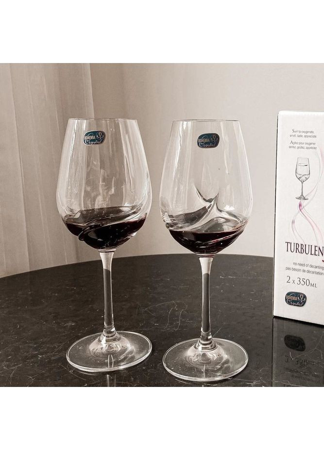 Набор бокалов для вина Turbulence 550 мл 2 шт. 40774/550 Bohemia (342375418)