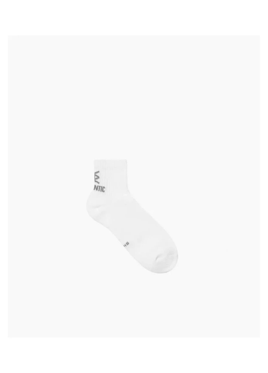 Белые носки мужские высокие с утепленной стопой mc-002, синий Atlantic (371738361)