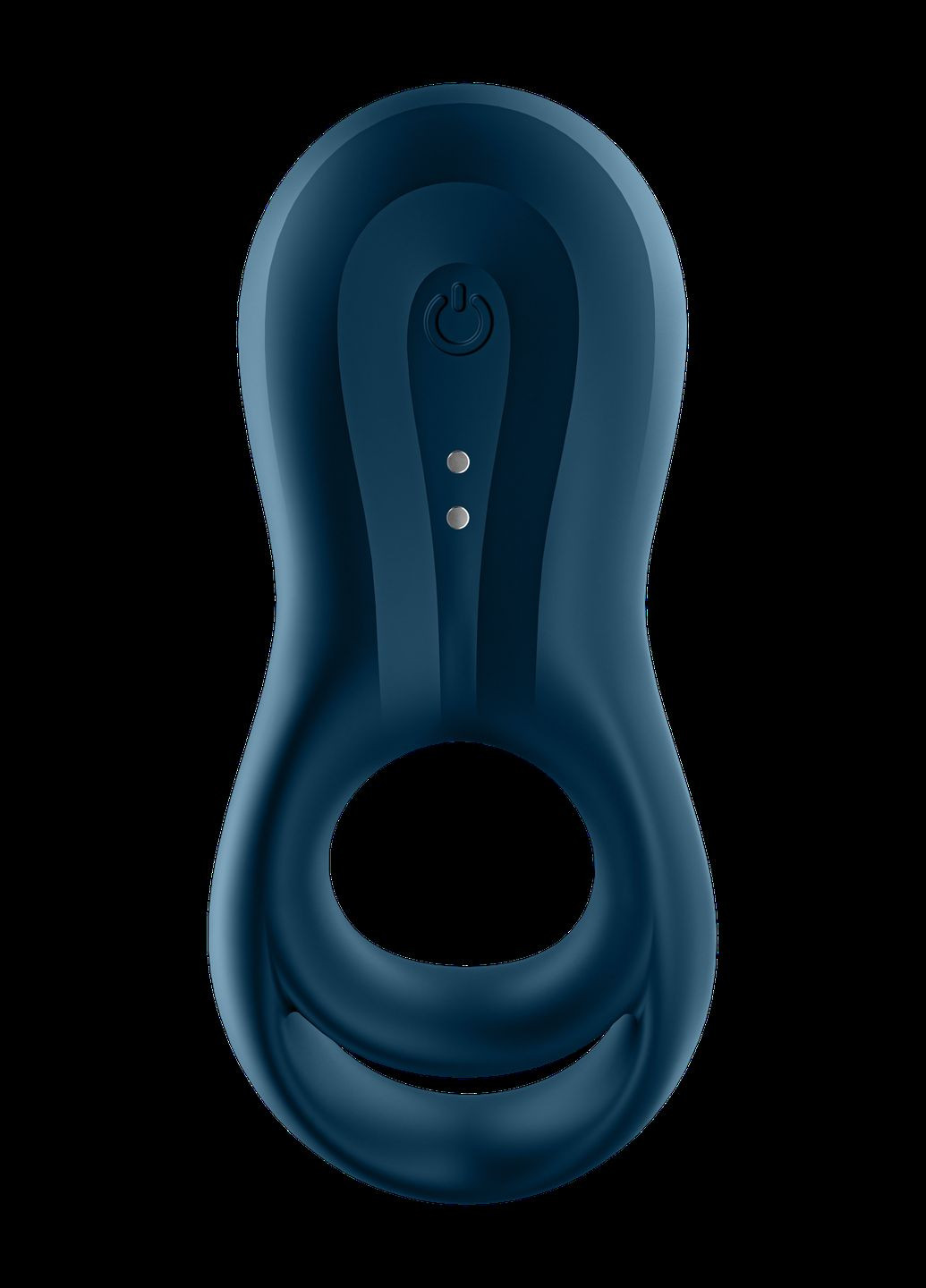 Эрекционное смарт кольцо с вибрацией Epic Duo синее Satisfyer (347313664)