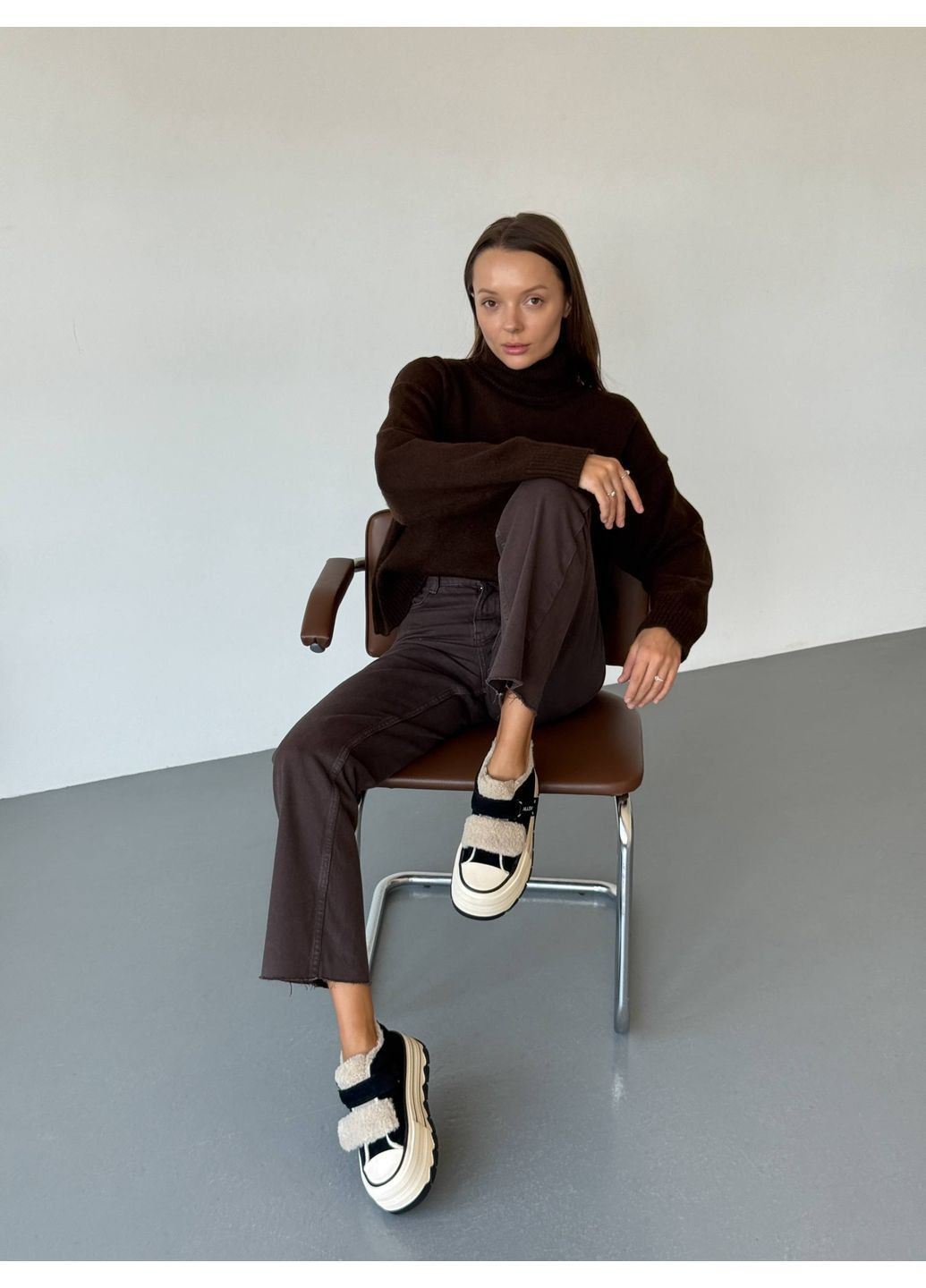 Зимові кеди на високій підошві LONZA-ALLSY No Brand (362152344)