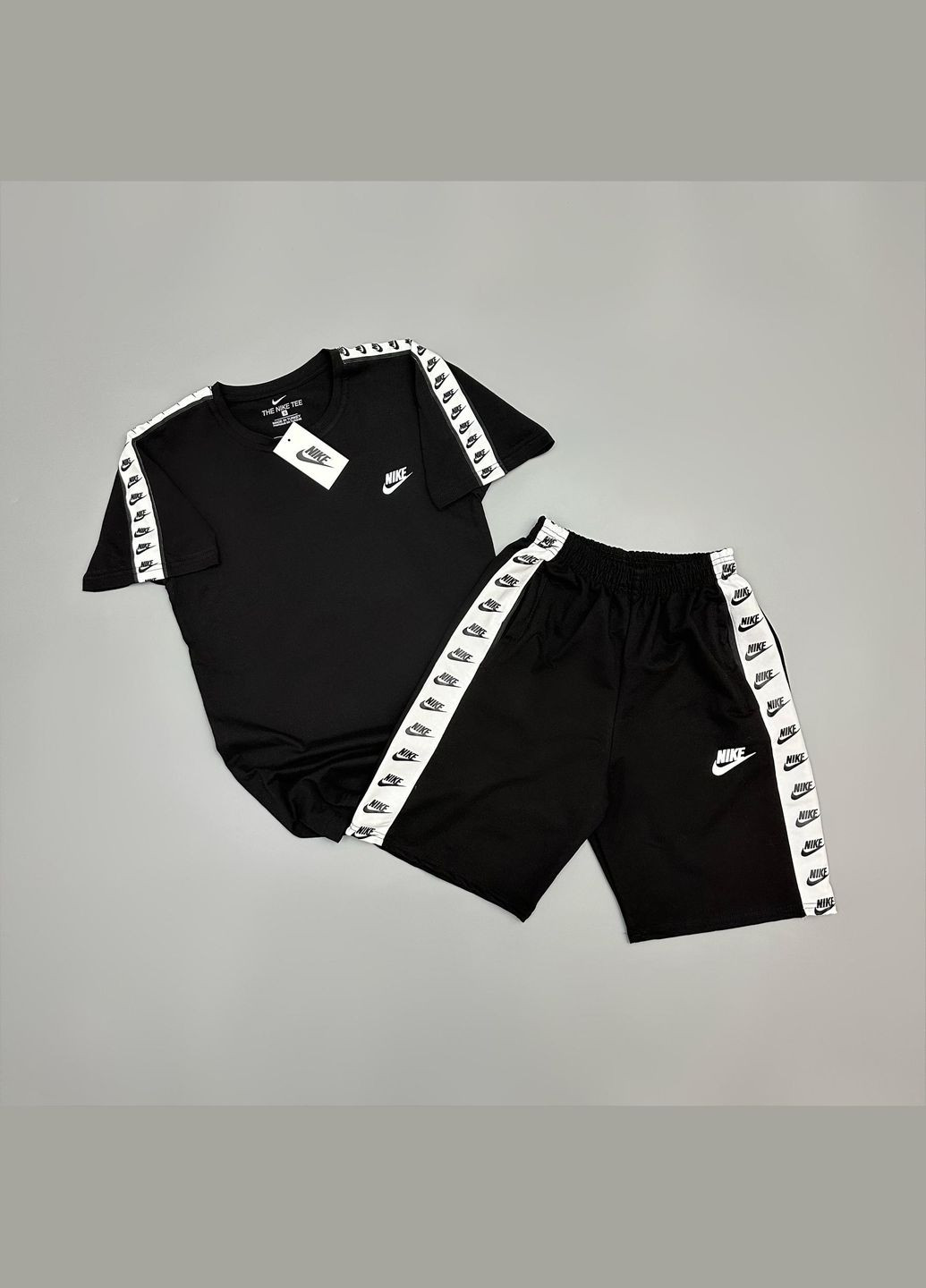 Мужской летний костюм Nike черный Freedom (335014751)