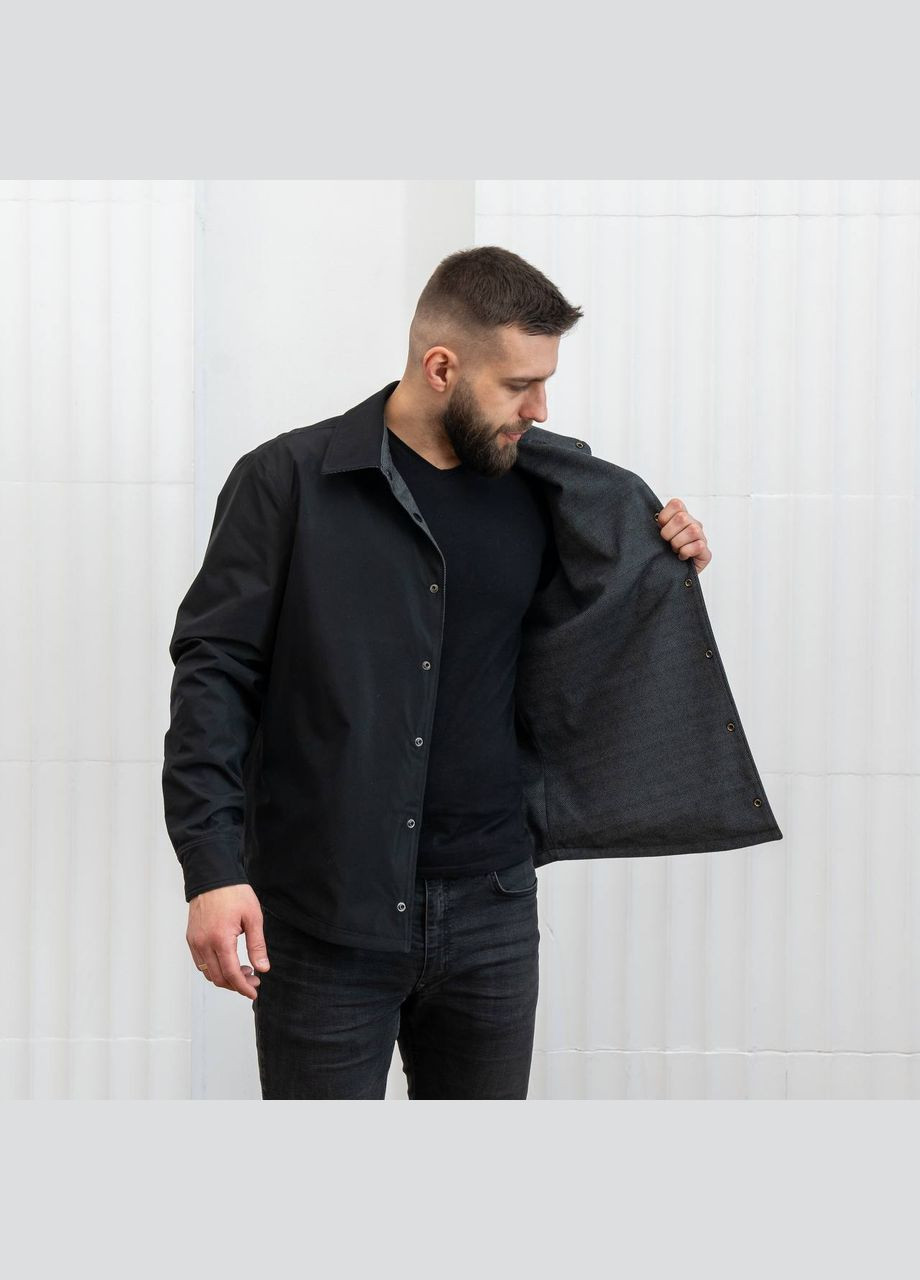 Чоловіча куртка-рубашка великого розміру SK (322401459)