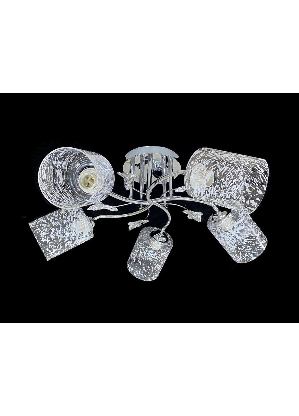 Стельова Люстра на 5 плафонів 2378B/5 (Хром) Valeso (346267299)