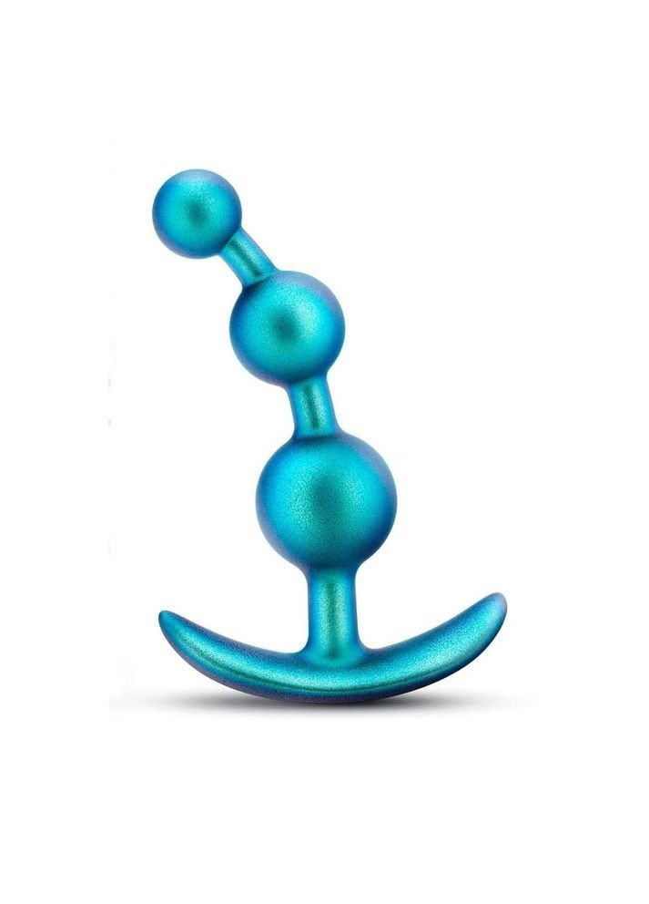 Анальная елочка Anal Adventures голубая, 13.3 х 3.2 см Blush (366577691)