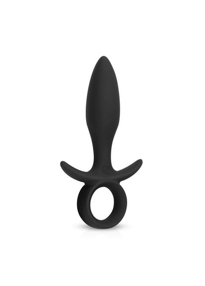 Анальная пробка с вибрацией Butt Buzzer черная EasyToys (297396368)