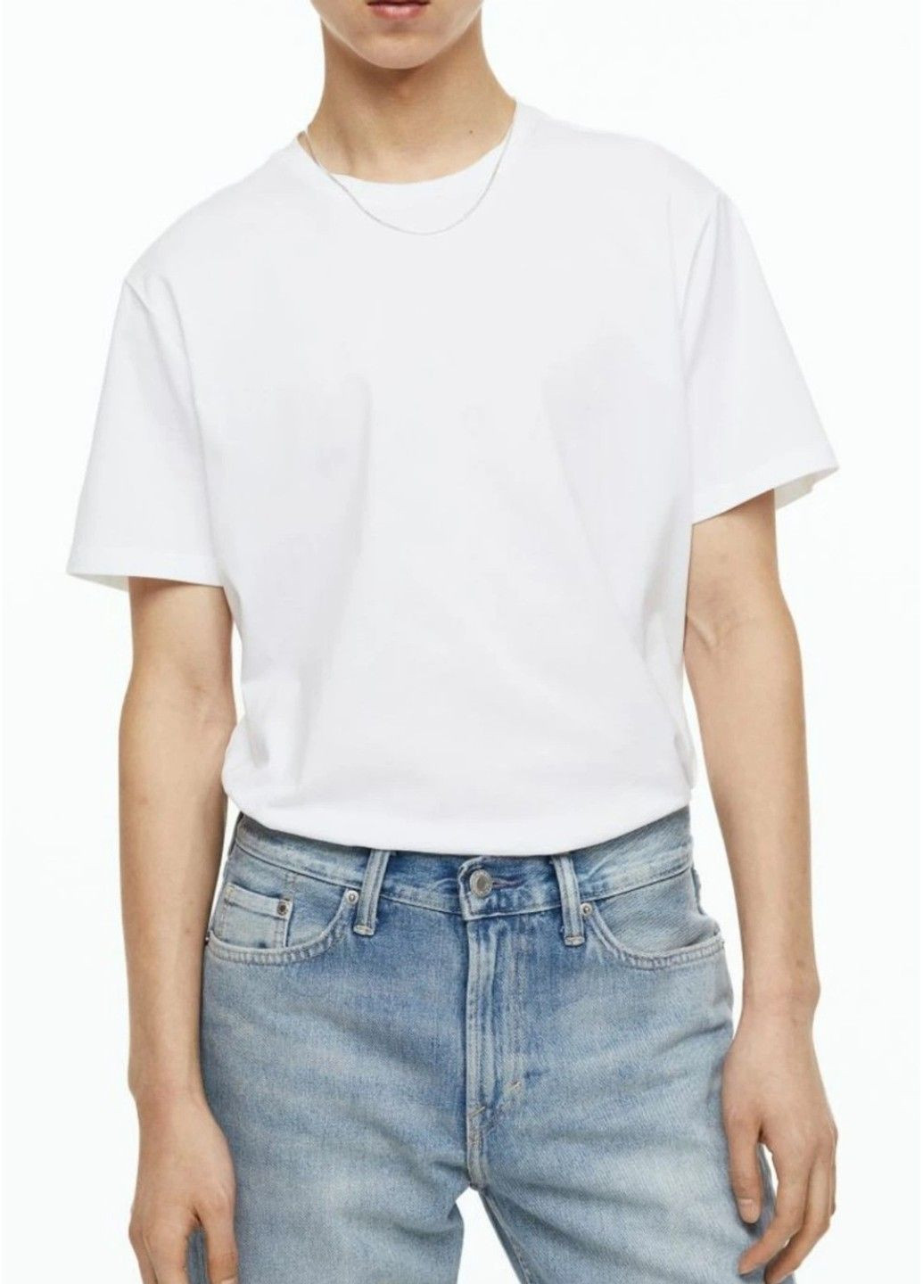 Чоловічі звужені джинси (57984) W33 L32 Блакитні H&M (314799660)