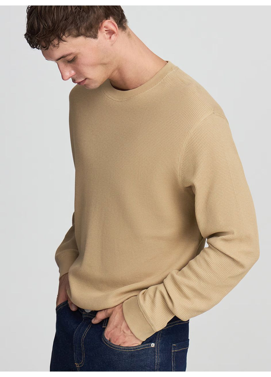 Бежевий демісезонний светр чол Terranova